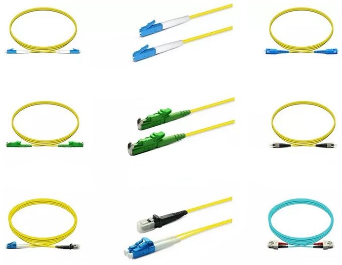 Кабель LC заплаты оптического волокна SM пульта временных соединительных кабелей оптического волокна SC APC FTTH CATV к LC 8