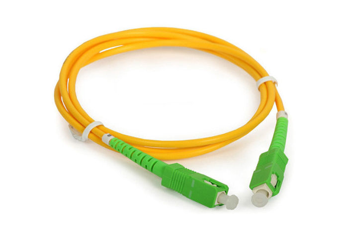 Кабель LC заплаты оптического волокна SM пульта временных соединительных кабелей оптического волокна SC APC FTTH CATV к LC 3