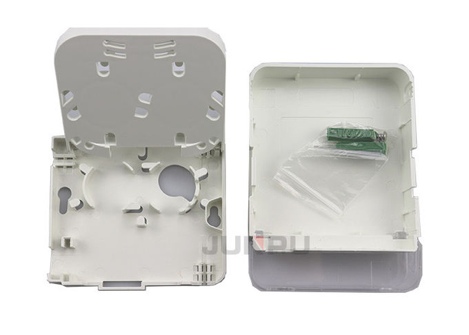 Цвет прозрачного ABS ПК коробки прекращения оптического волокна Ftth пылезащитного колпачка белый 2