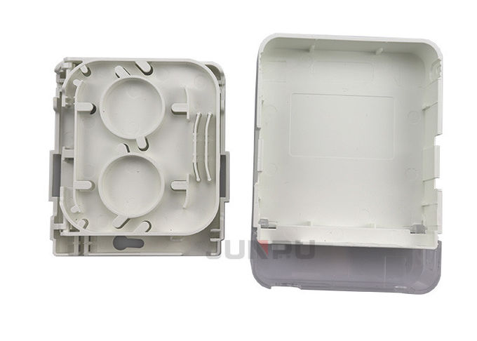 Цвет прозрачного ABS ПК коробки прекращения оптического волокна Ftth пылезащитного колпачка белый 1